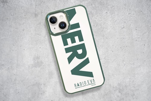 RADIO EVA ACRYLIC MOBILE CASE＜NERV(D.GREEN)＞