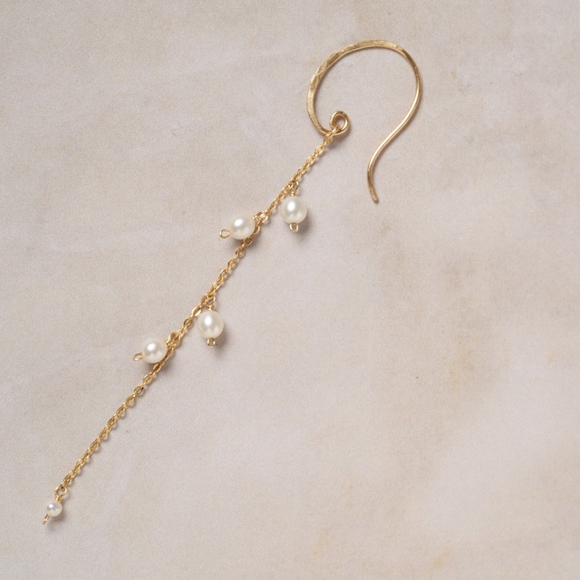 余白 — still — Long｜淡水パールピアス