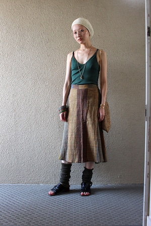 70s cotton skirt