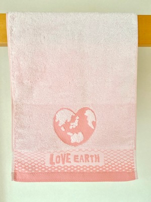 【今治タオル】フェイスタオル LOVE EARTH ハート・くじら・しろくま