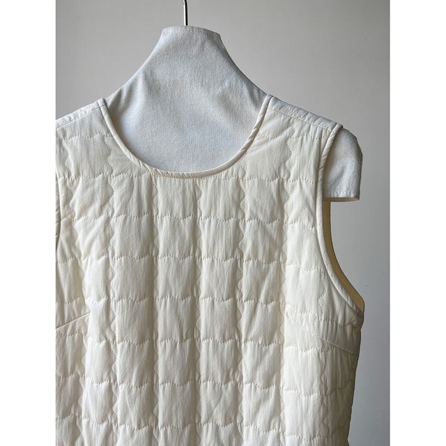 back ribbon quilted dress 10888