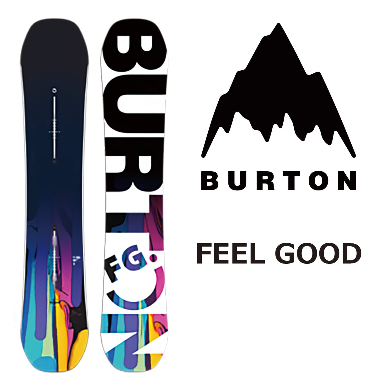 23-24年モデル BURTON . 『 FEEL GOOD 』. バートン . フィールグット