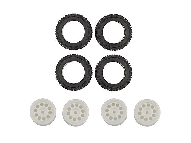 ASSOCIATED AS31965 ホイール＆タイヤ＆インナーフォームセット【RC10