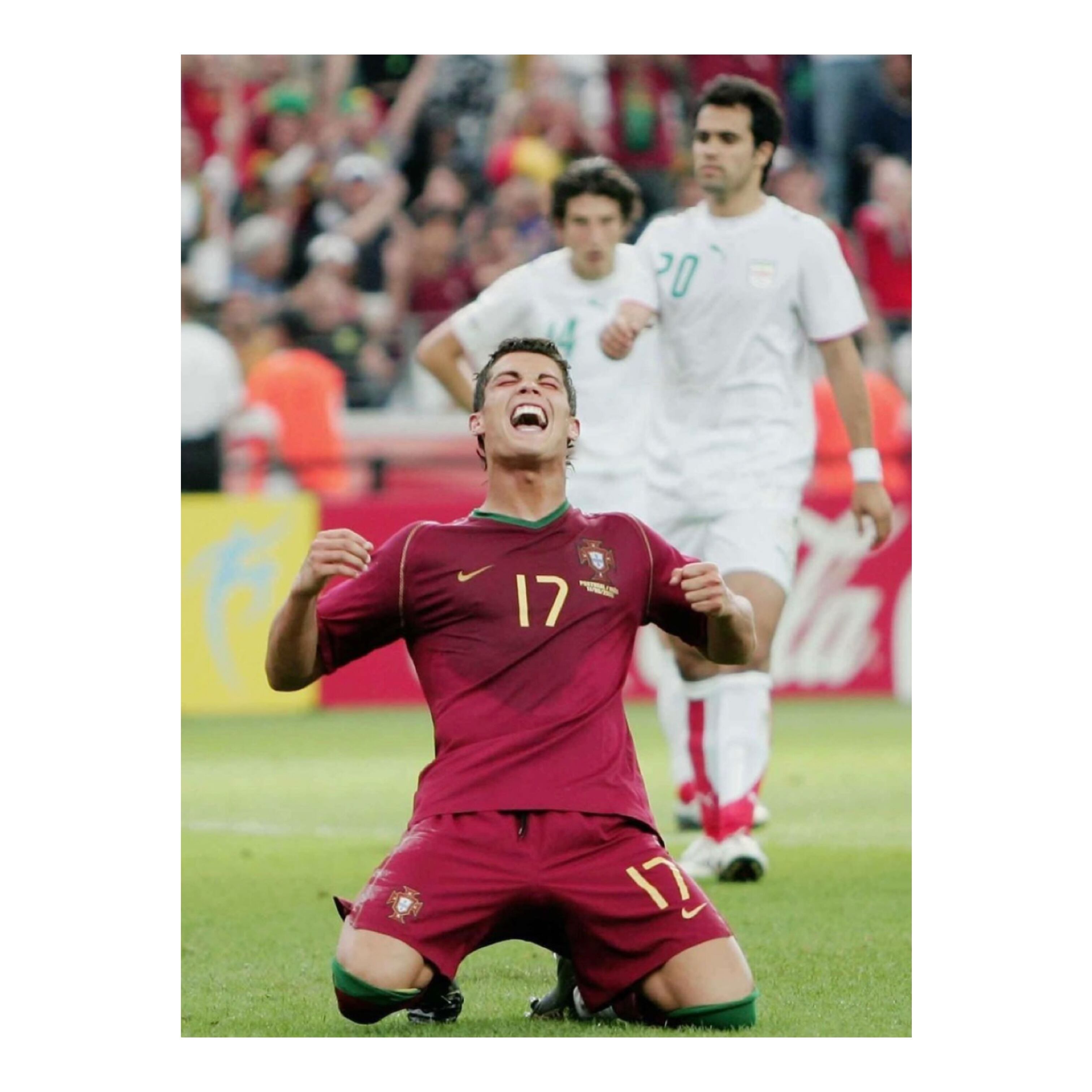 2004s-2006s Portugal Cristiano Ronaldo 17 Home Jersey | MARKET