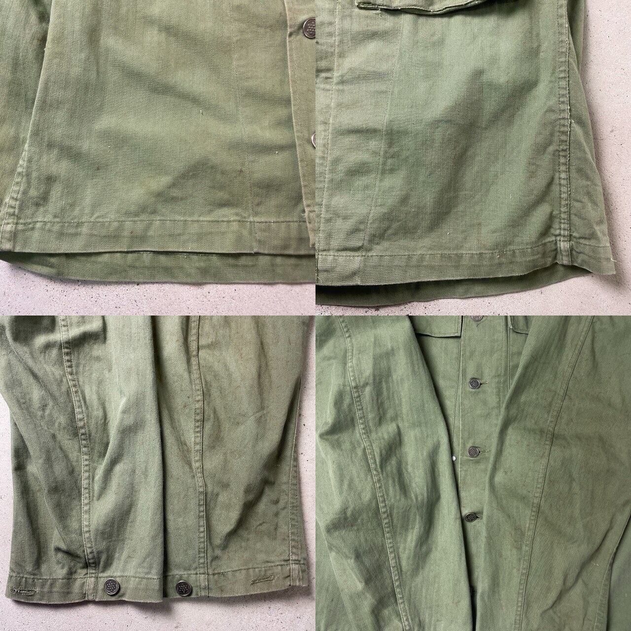 40年代 U.S.ARMY 米軍実品 M-43 HBT ガスフラップ ミリタリー