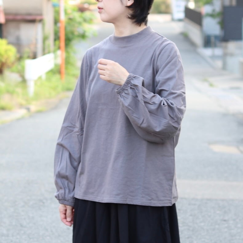 パフスリーブプルオーバー パフスリーブ 長袖プルオーバー | Zakka so-la