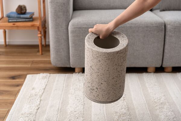 トラッシュカン ダストボックス ごみ箱 ゴミ箱 5L 5リットル 二重構造