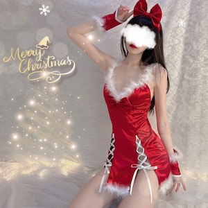 ふわふわ クリスマス エロかわいい サンタ服 コスプレ カワセクシー XH2-GR1624