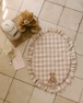 予約【kiki&nini】Teddy Grove Gingham Walking Mat (beige)