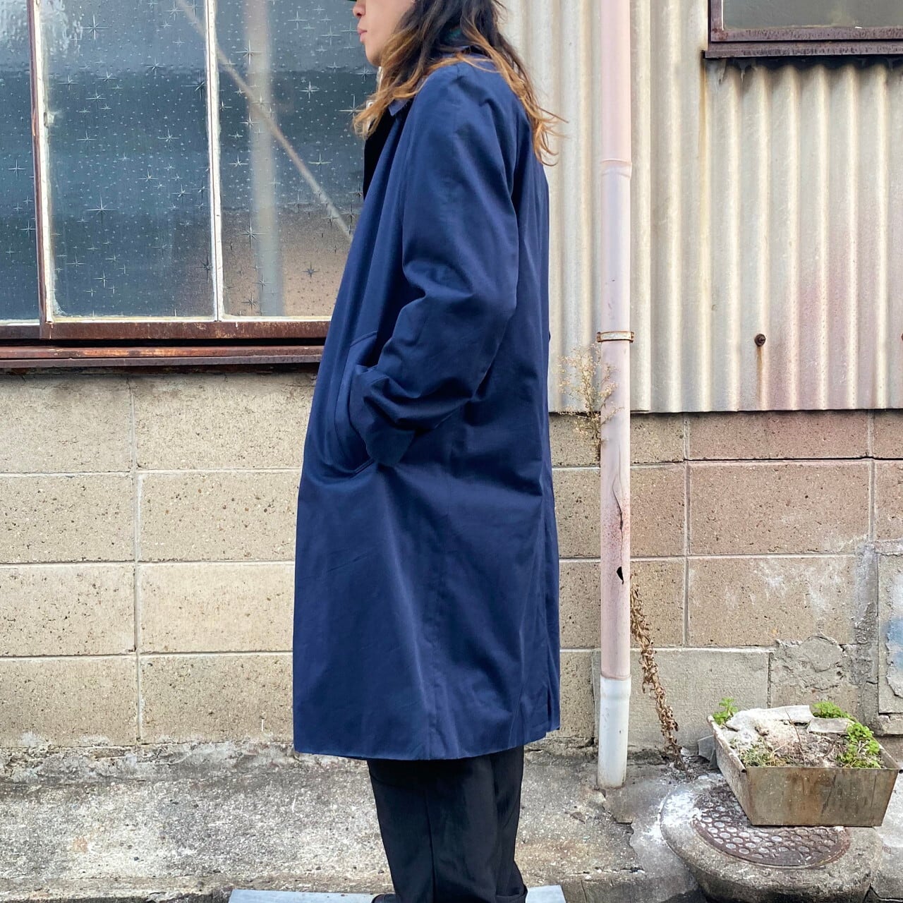 70's ビンテージ aquascutum  aqua5 コート ダブル