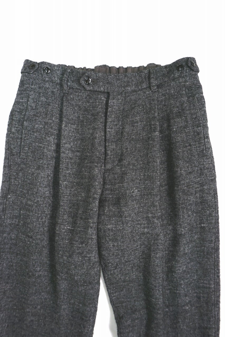 Wool Linen Tweed Trousers