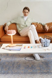 GOXO ゴーエックスオー エイミング ストレッチ カーディガン カーキー