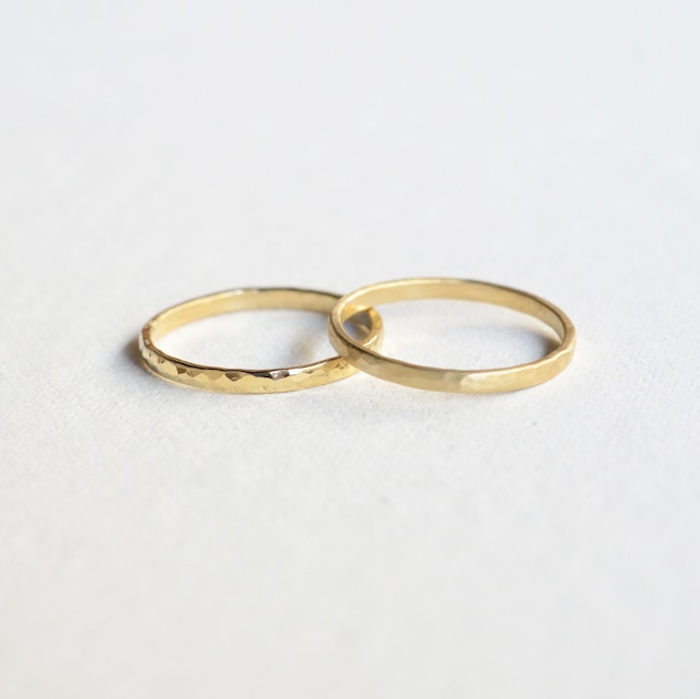 〈Brass〉 HE(S) ring / 1.5mm