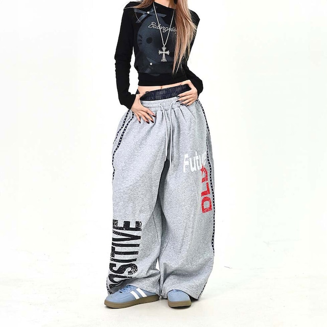 ロゴアクセントストリートスウェットパンツ
2col R01590