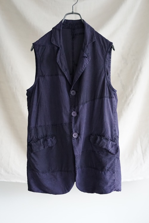 Casey Vidalenc - Silk Patchwork Vest