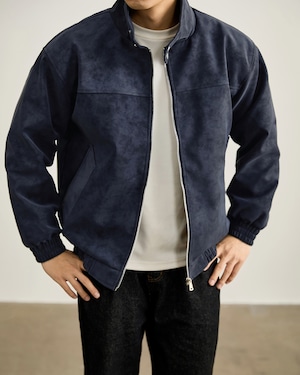 インナーフリース PUレザージャケット 3色 A0078