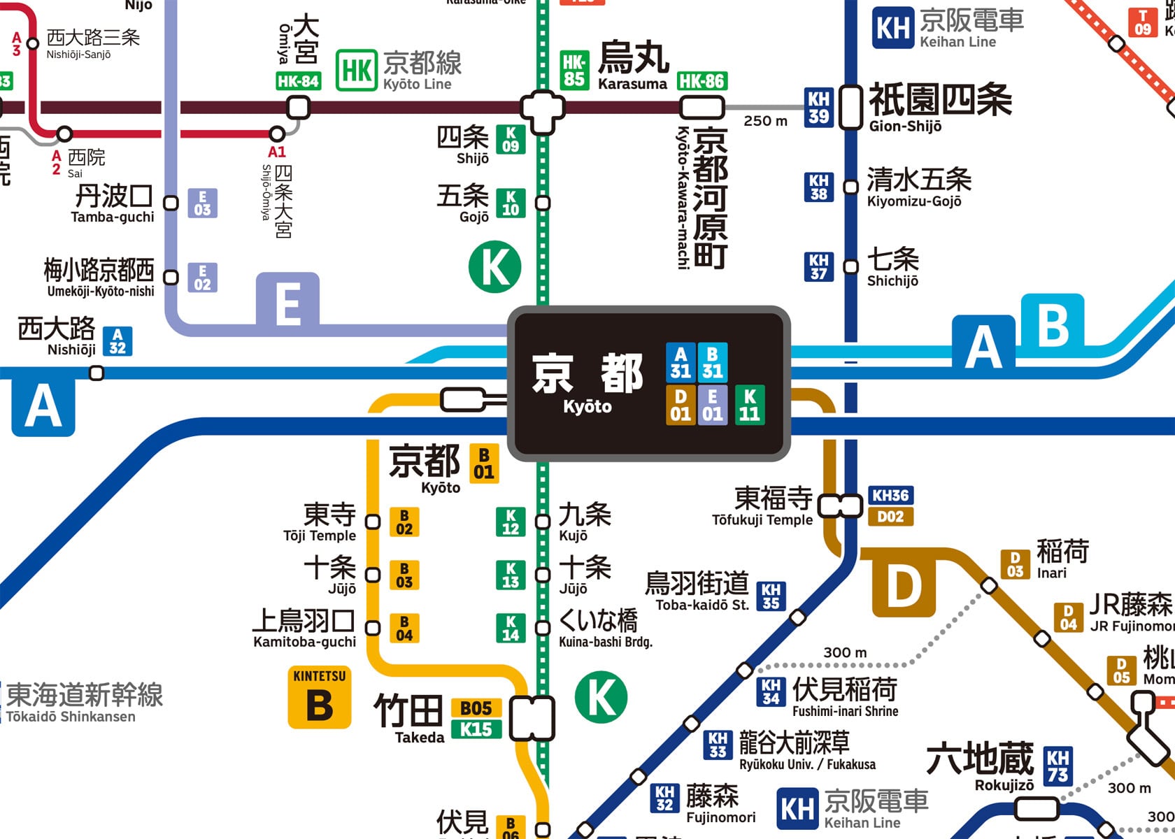 静岡鉄道 全線路線図ポストカード 2017 | 小江戸久留里屋カワツル商店
