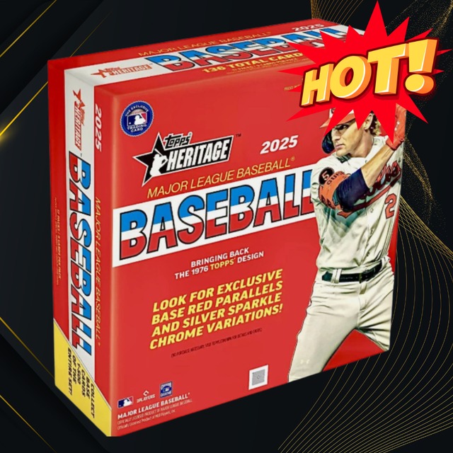 2025 Topps Chrome Black Baseball Hobby Box（1ボックス