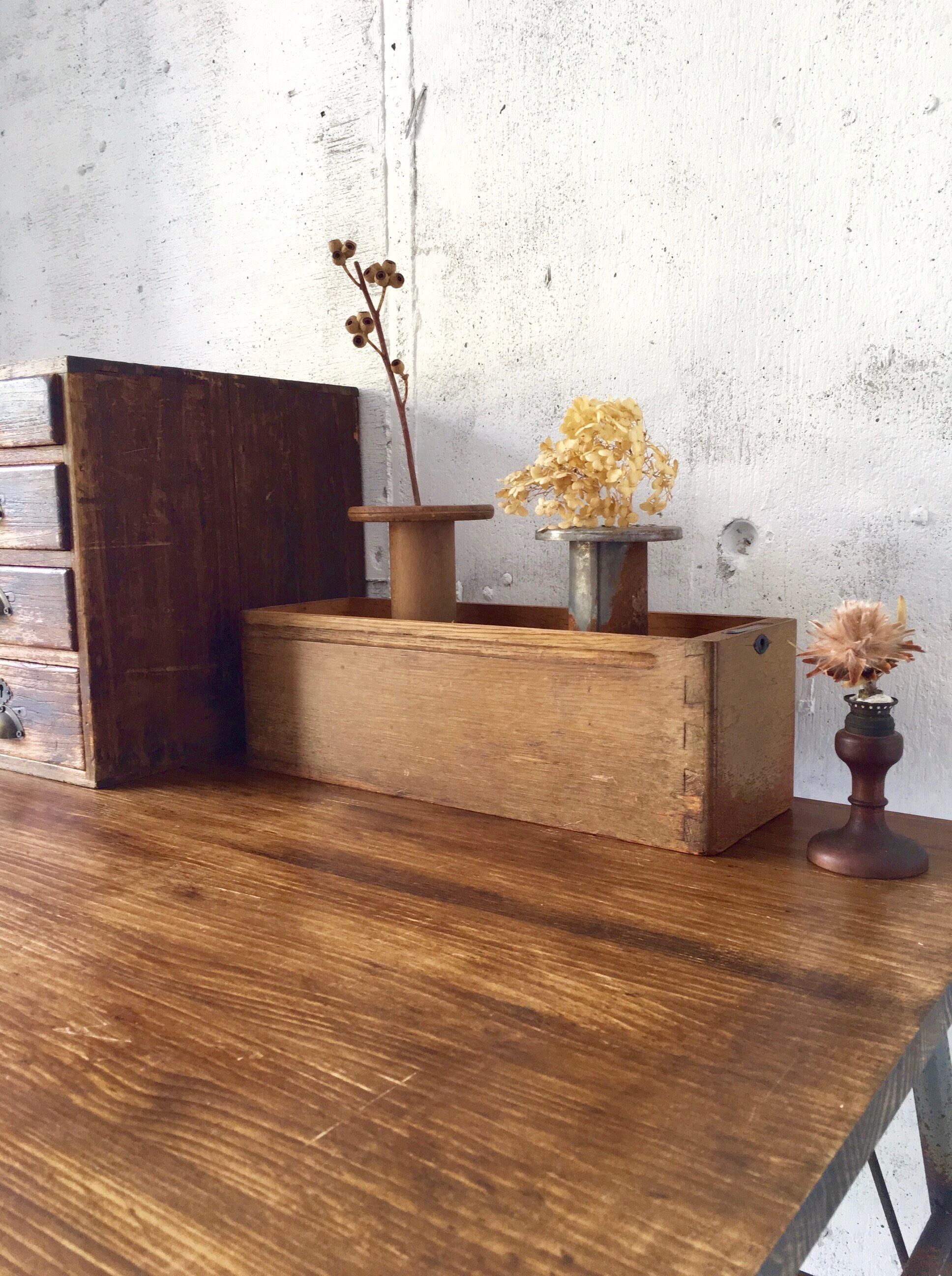 横長い木箱［古家具］ | giraffes craft