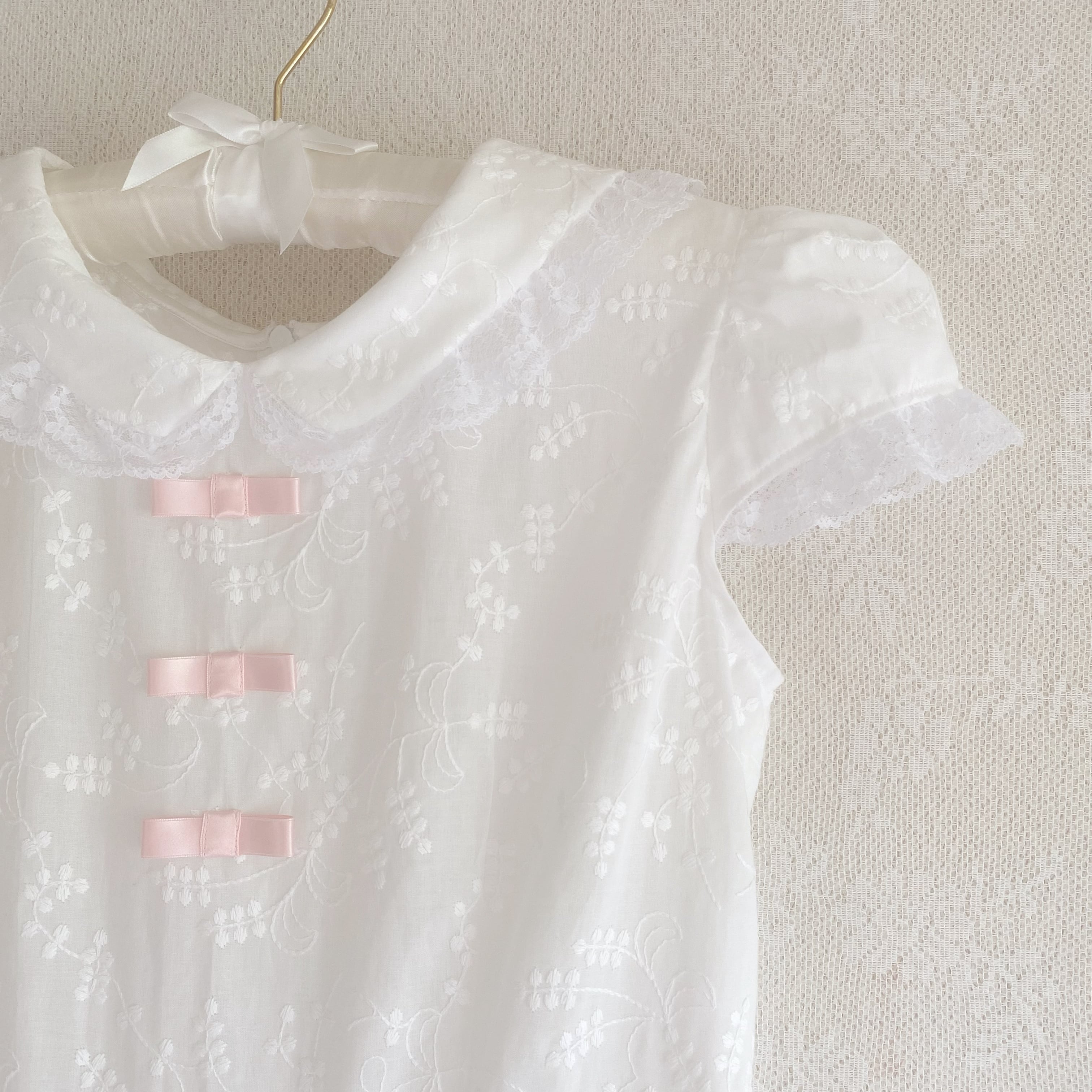 Boudoir doll dress (cotton lace)
