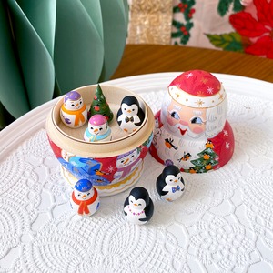 オリガ・ミティナ作 サンタクロース マトリョーシカ