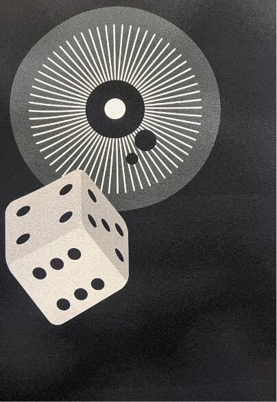 hide×odasho HI-HO!】振袖Diceダイス & 袋帯Eyesアイズ お誂えフル