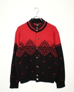 ~70s PURITAN Ski Knit Acrylic Cardigan