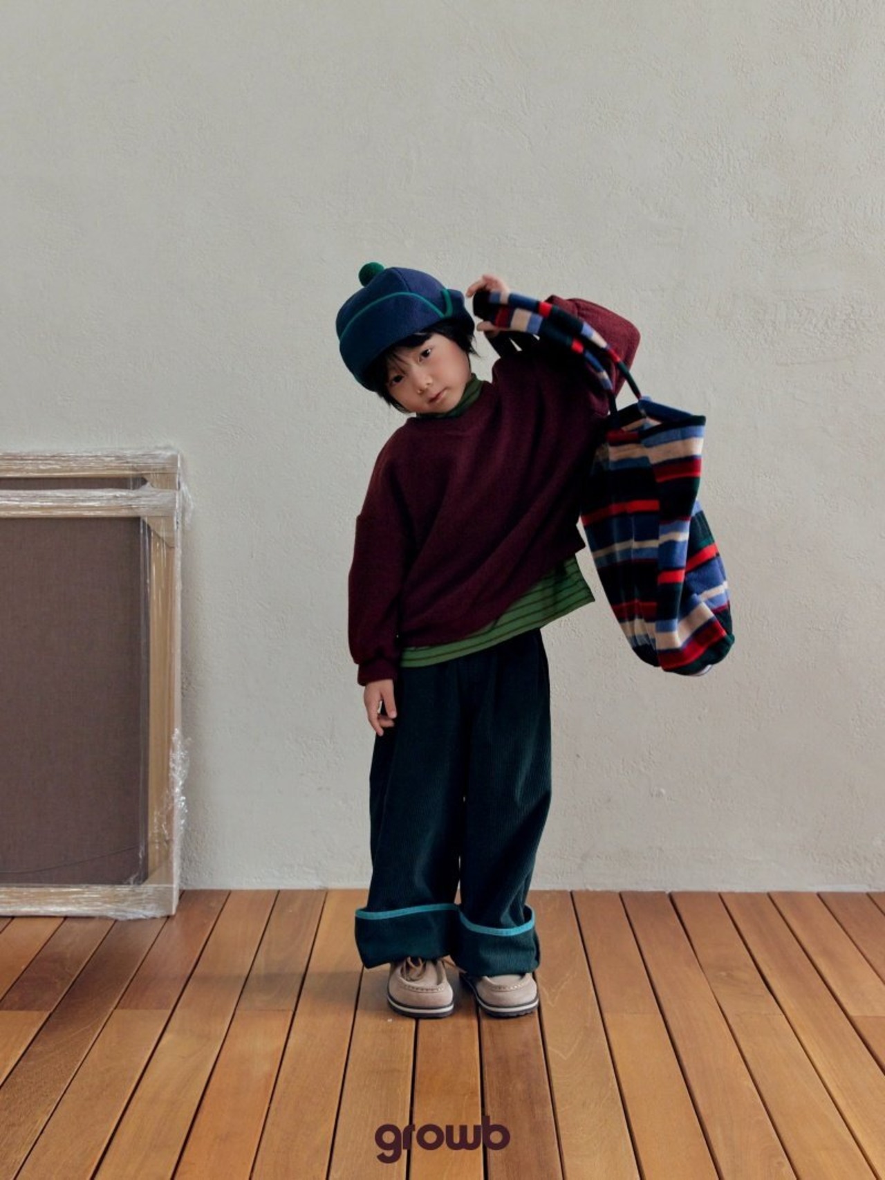 GROWB［取寄］mowa pants 26winter