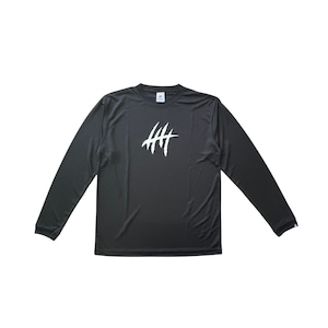 LC丨オンコートロングTシャツ CLAW MARKSロゴ(BLACK)