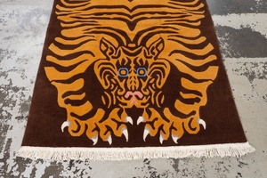 Tibetan Tiger Rug 《Lサイズ•ウール202》チベタンタイガーラグ
