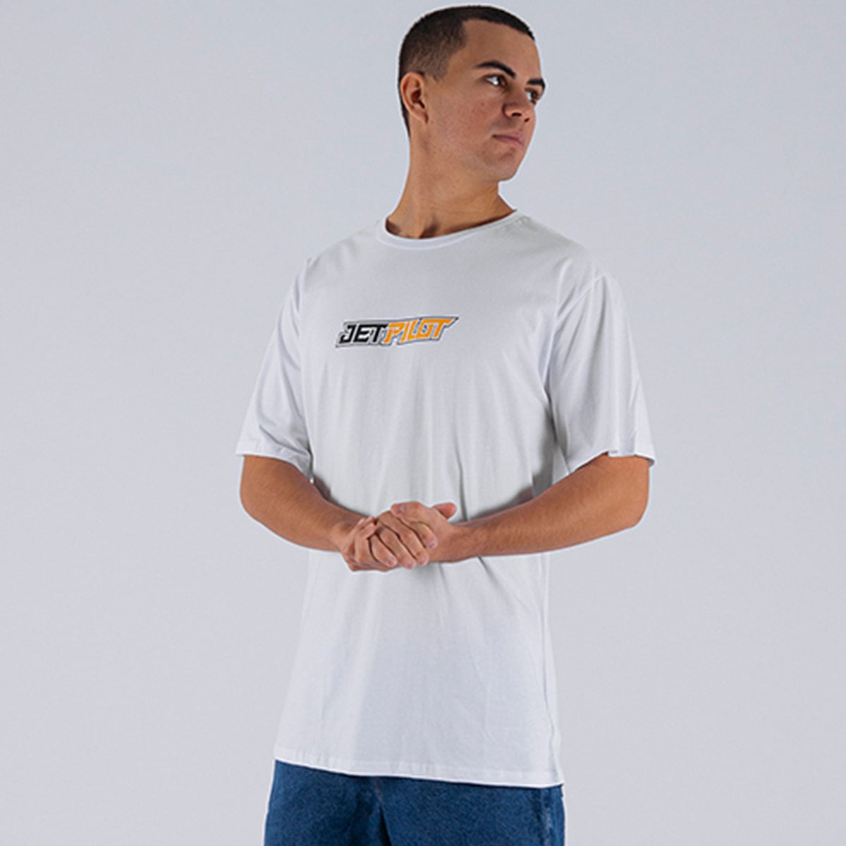 タフ スパイナル TEE ホワイト Tシャツ 半袖 W26601 JETPILOT | JETPILOT