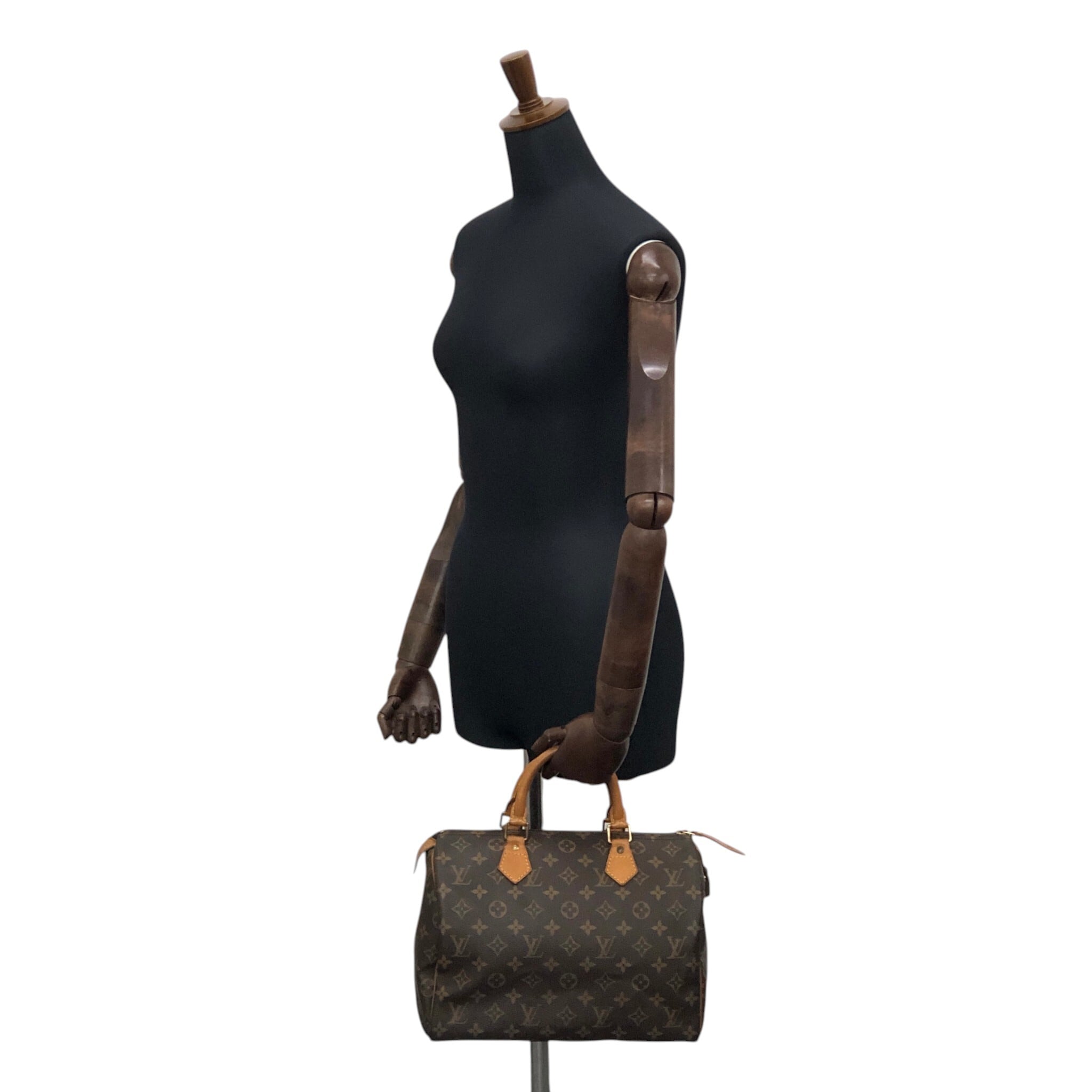 LOUIS VUITTON ルイヴィトン スピーディ30 モノグラム ハンドバッグ