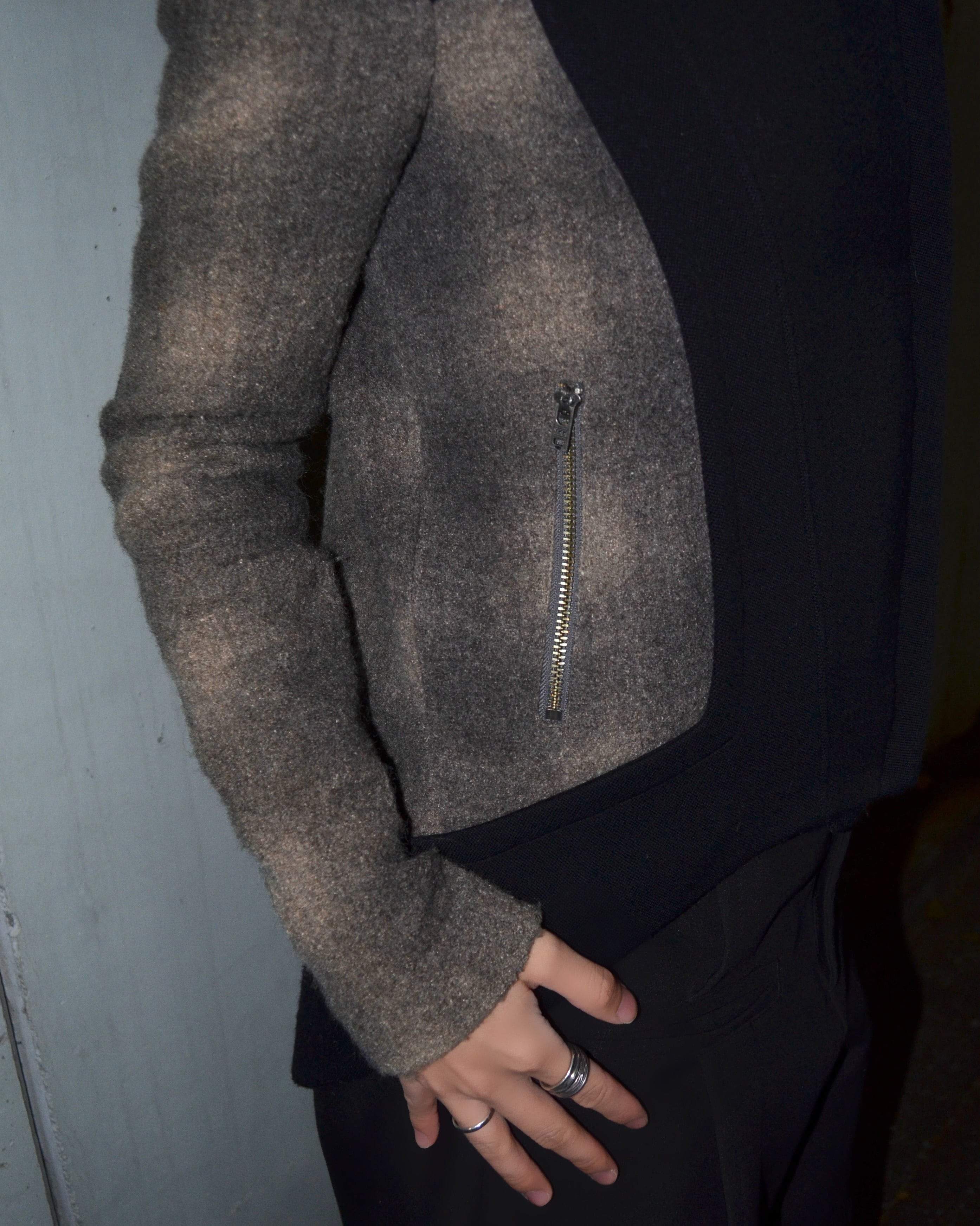 GAULTIER HOMME objet Leather Jacket | Jurell