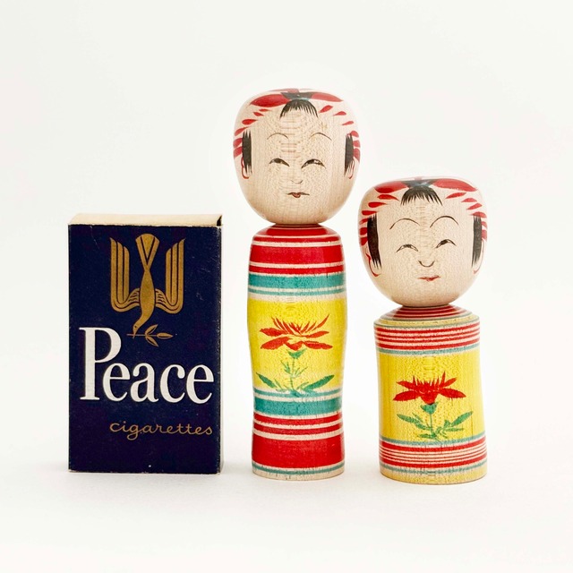 肘折系 / 阿部薫工人（菊黄 2本セット）