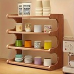 小物 収納 木製 ラック ３層 収納棚 化粧品収納 キッチン収納 香水 アクセサリー 玄関 おしゃれ 北欧