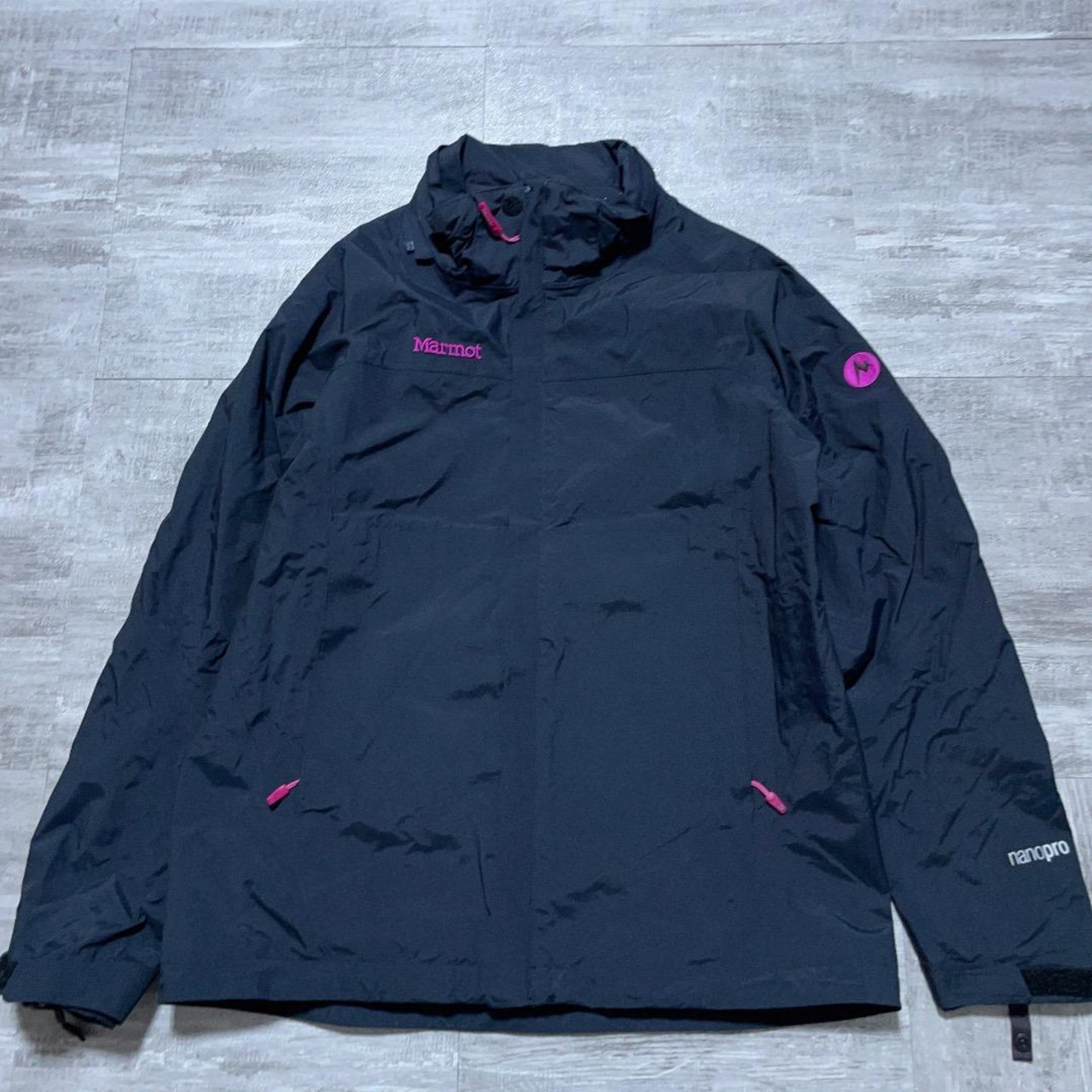 MARMOT マウンテンパーカー S グレー ナイロン Marmot マウンテン 