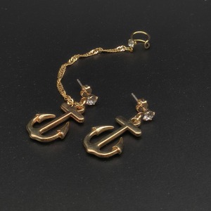 ★1点限定 / 再販ナシ★Alvida-Anchor×Earcuff / Earrings