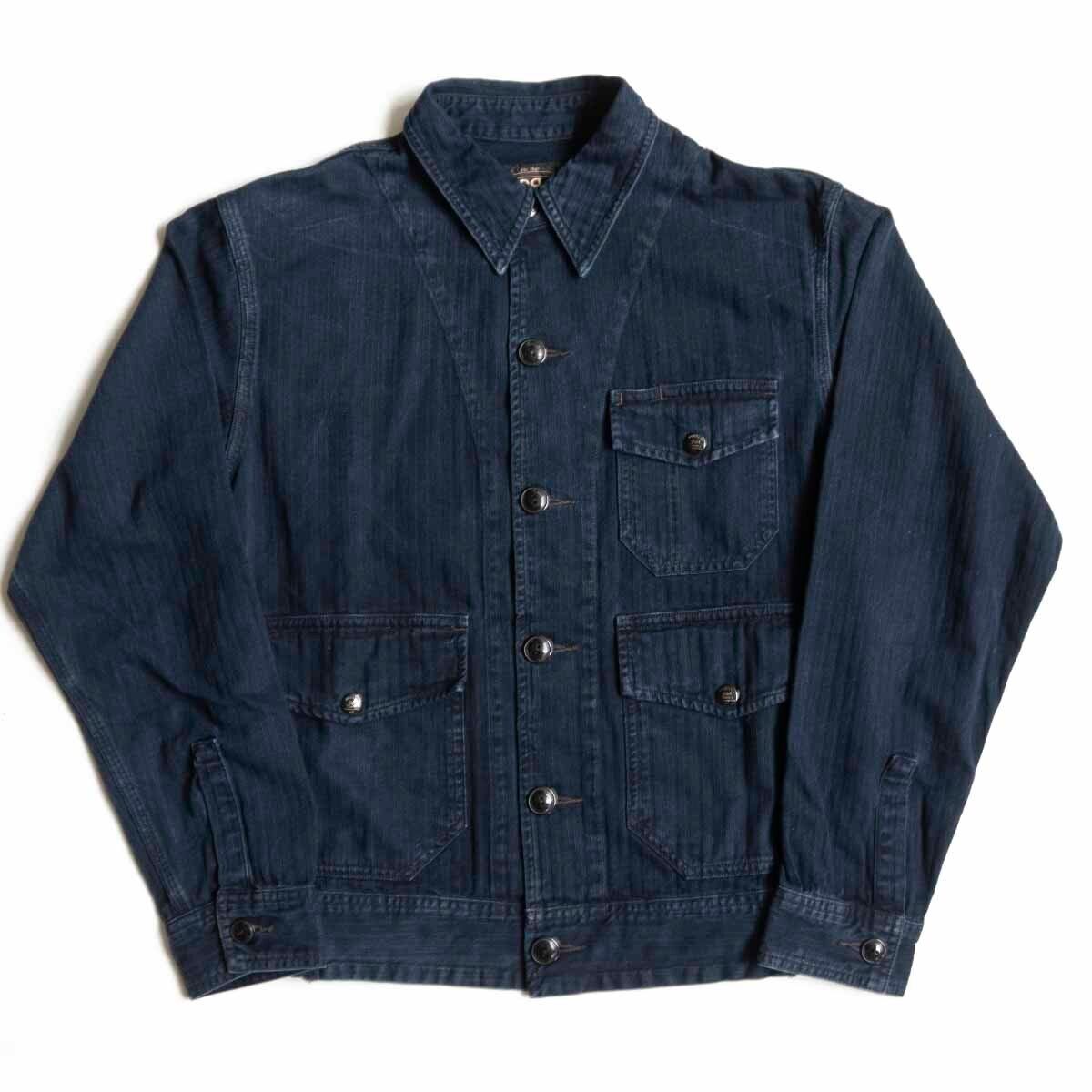RRL インディゴデニムオーバーシャツ 極美品！RRLインディゴデニムオーバーシャツ