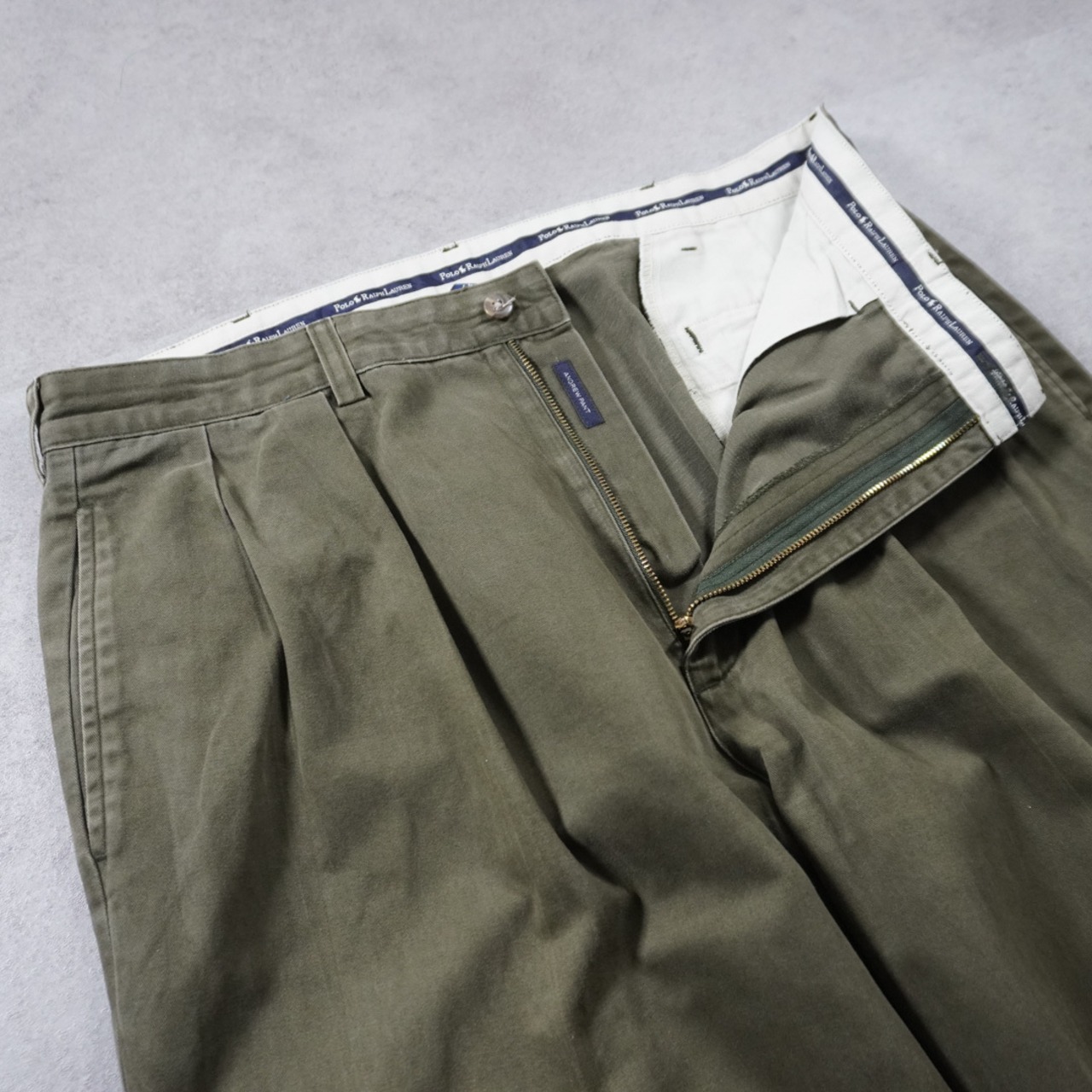 90s Polo by Ralph Lauren POLO CHINO "ANDREW" W36L32 古着 - 5