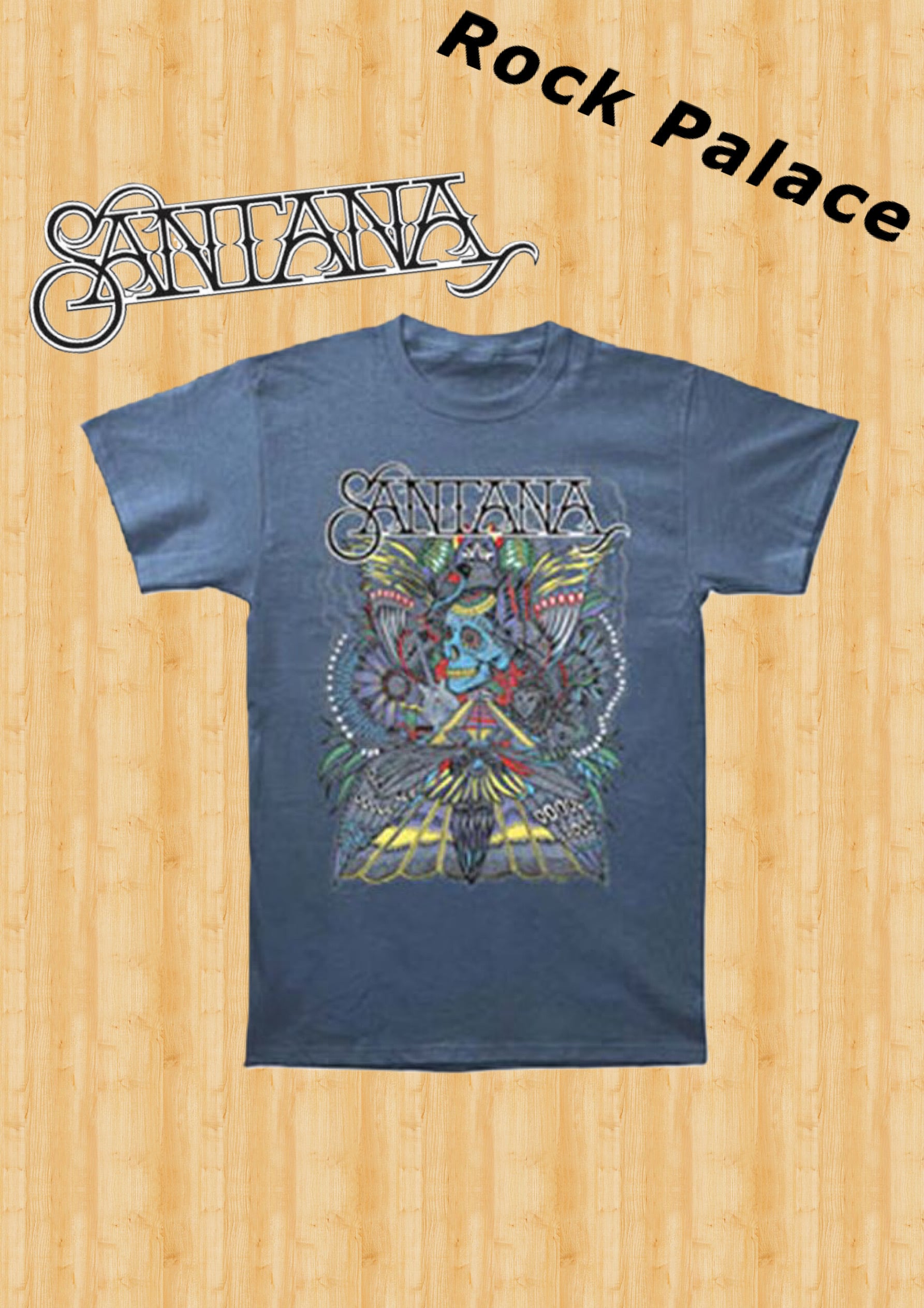 80s サンタナ NEW SANTANA BAND 86年ツアー Tシャツ XL 80s サンタナ