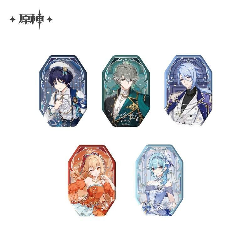 原神 輝夜華宴Vol.2 バッジ 放浪者 アルハイゼン 神里綾人 宵宮
