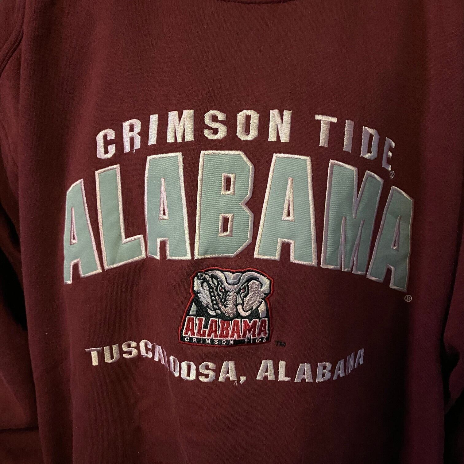 90〜00年代 ALABAMA CRIMSON TIDE カレッジ チームロゴ スウェット