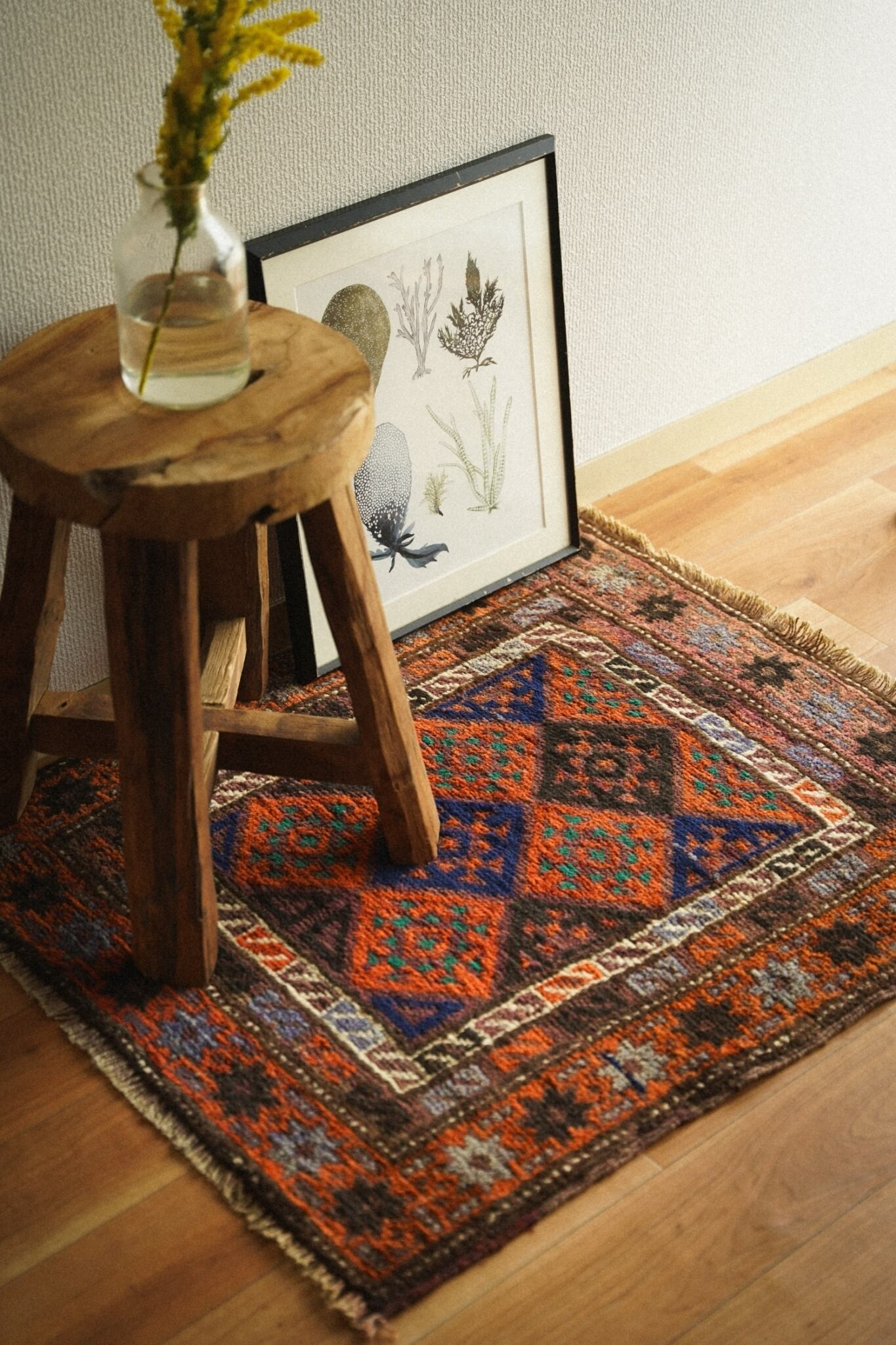 1506-Vintage Taimani rug