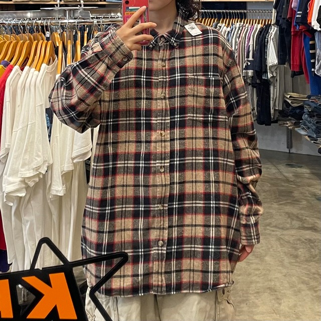 【RED HEAD】フランネルシャツ