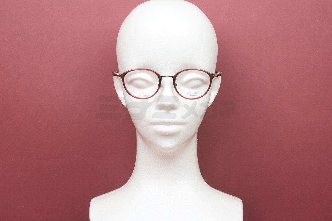 Line Art クリア メガネ Solo XL11315 WI ボストン コンビネーション