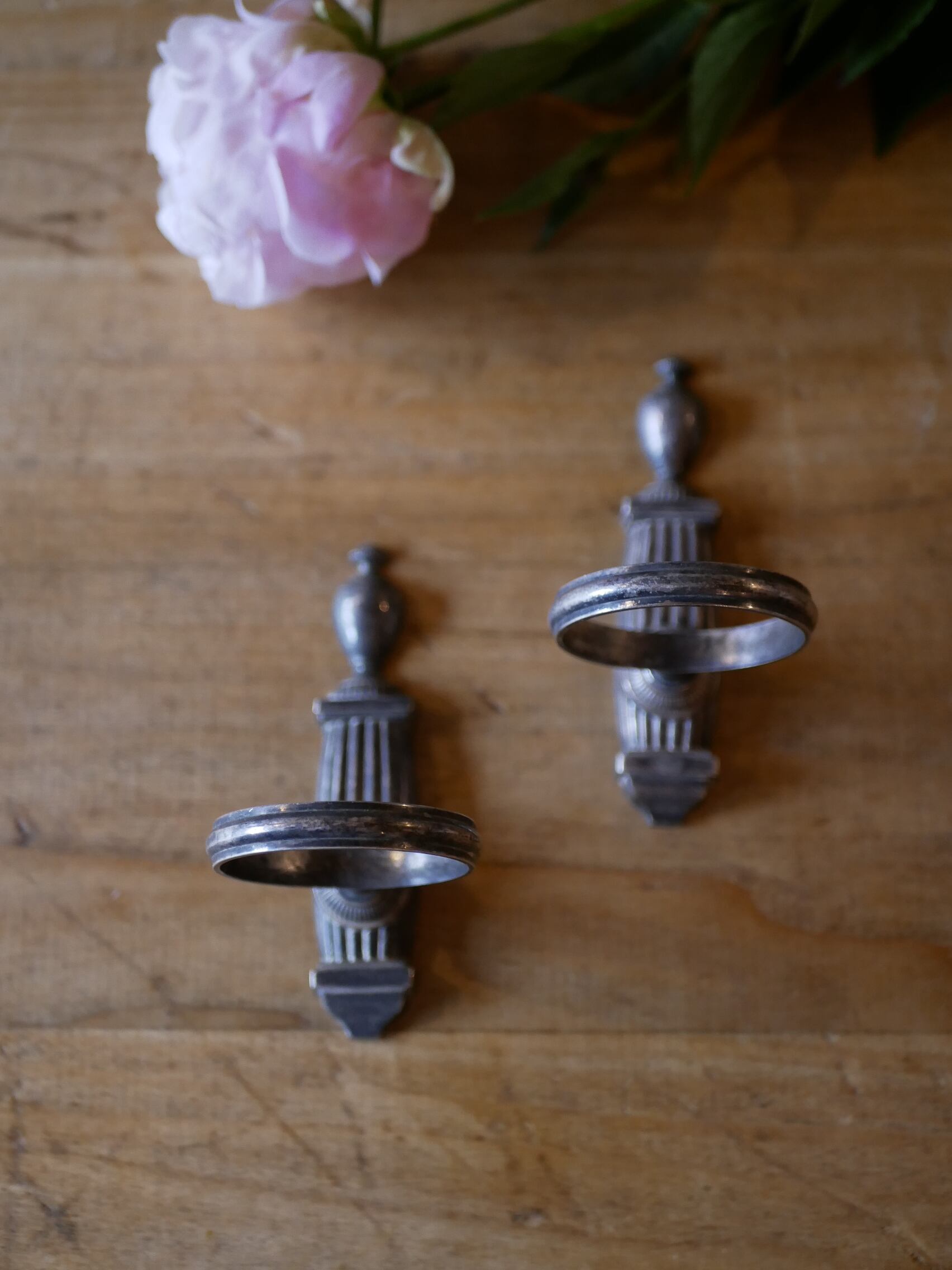 フランスアンティーク カップホルダー タオルホルダー ブロカント