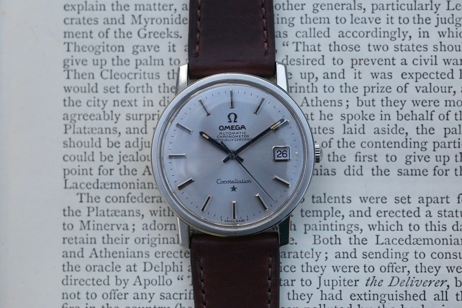 OMEGA】 1968年製 オメガ コンステレーション デイト ショートラグ