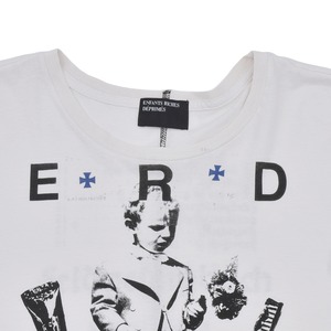 【Enfants Riches Déprimés】Katholisches Toothbrush T-Shirt Faded Wh