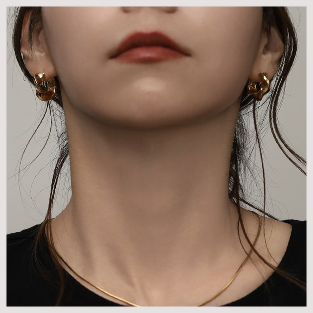 Hoop pierce -Gold/Silver-