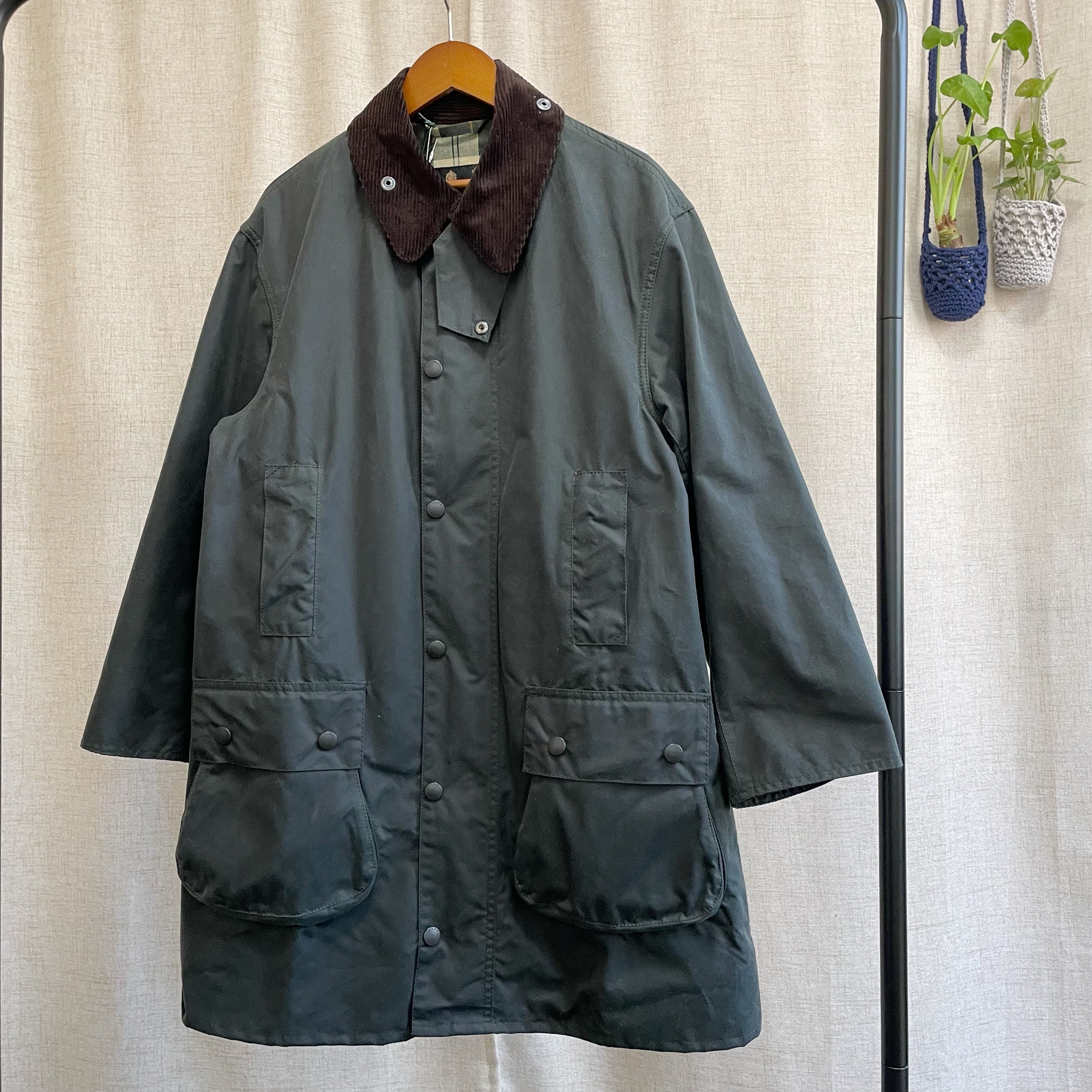 Barbour BORDER ワックス コットン コート （ オーバーサイズ フィット